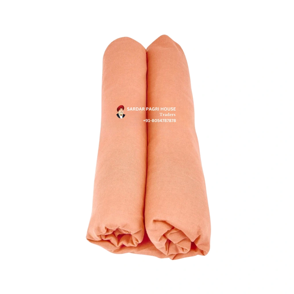 Apricot Orange Sikh Turban - Anhad Collection