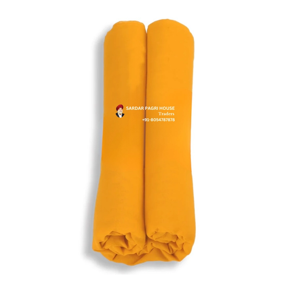 Beer Orange Sikh Turban - Anhad Collection