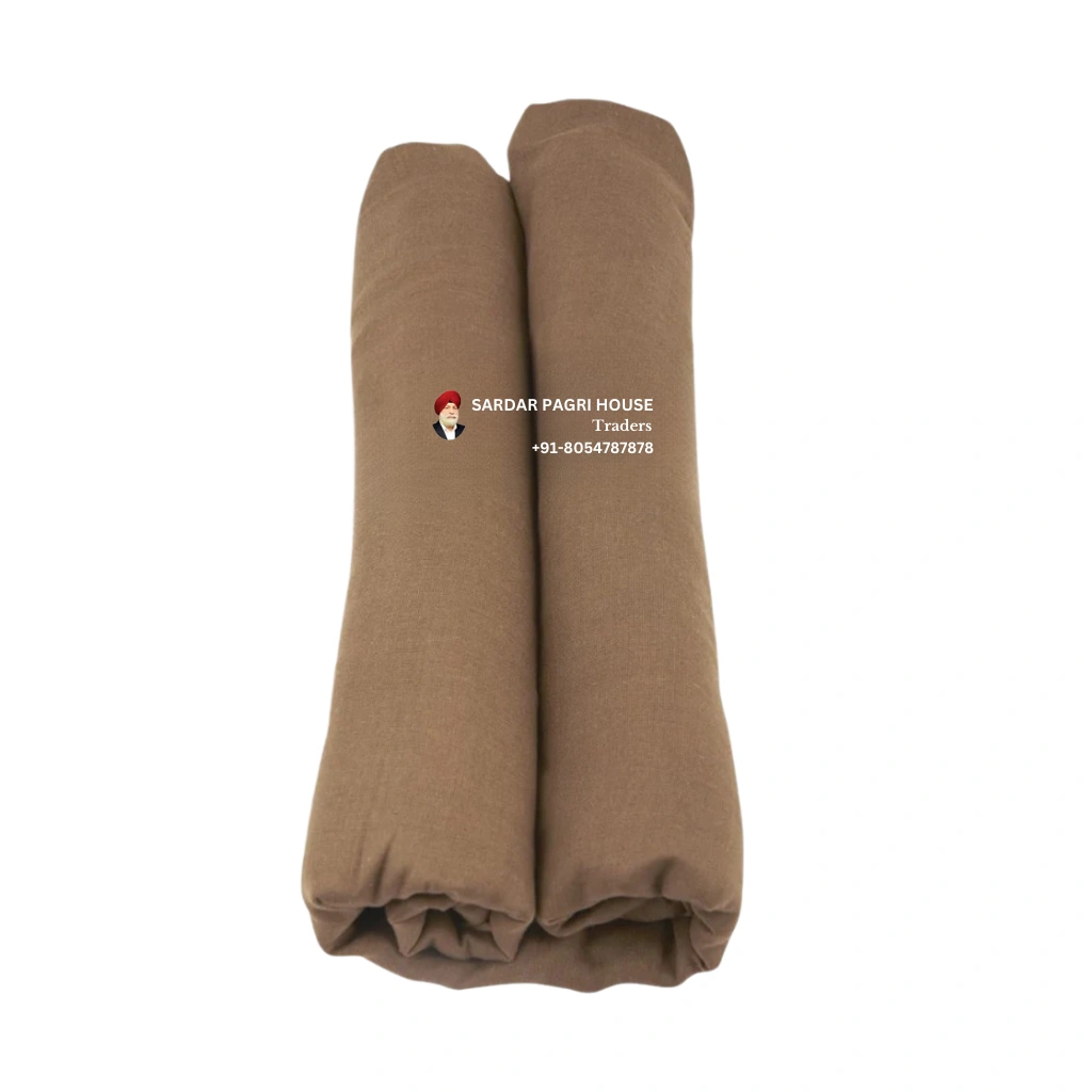 Beige Brown Sikh Turban - Anhad Collection