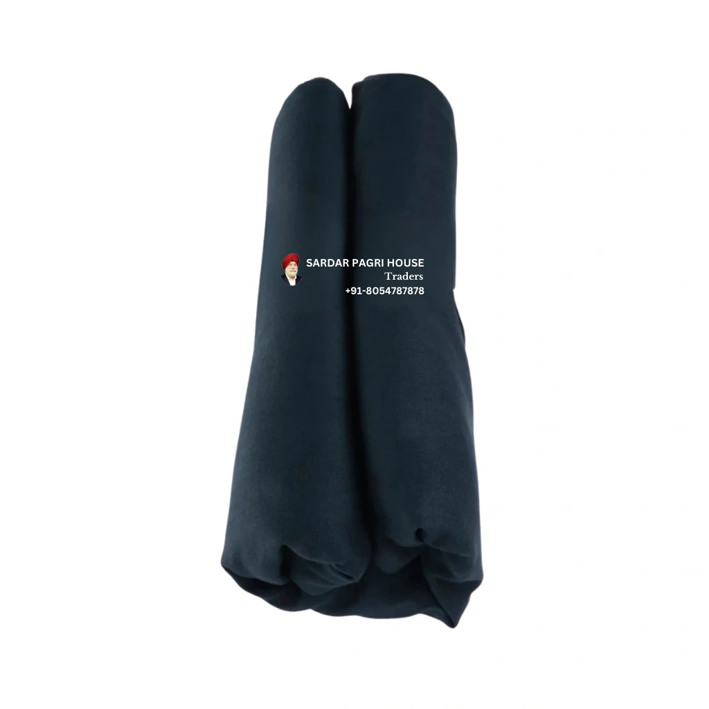 Blackish Navy Blue Sikh Turban - Anhad Collection
