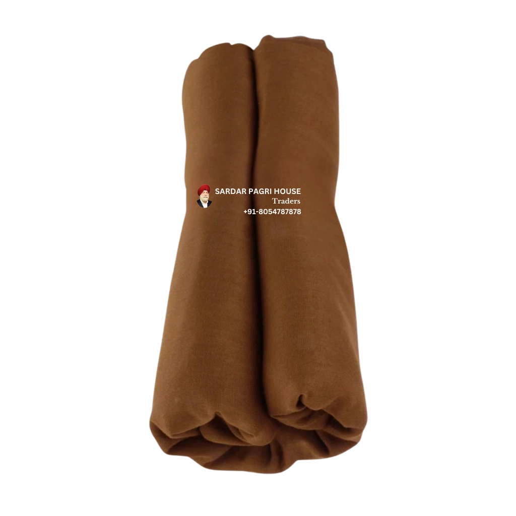 Bole Brown Sikh Turban - Anhad Collection