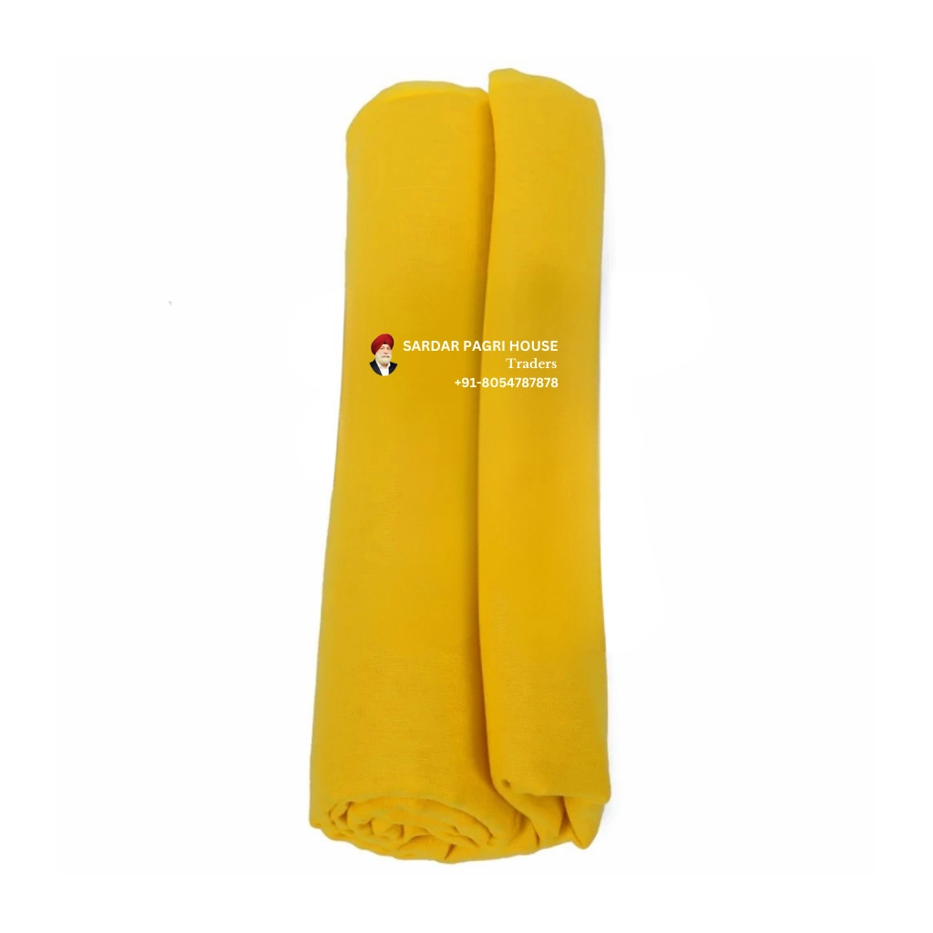 Canary Yellow Sikh Turban - Anhad Collection