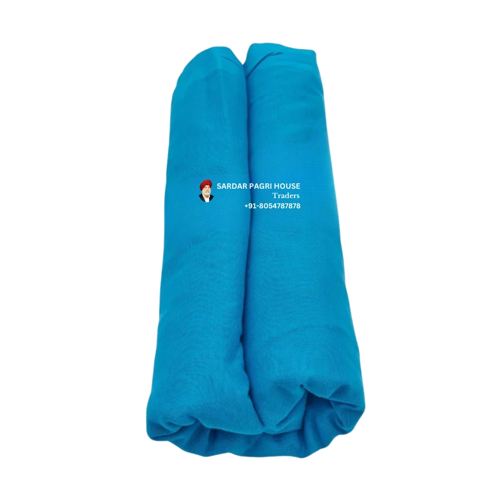 Capri Blue Sikh Turban - Anhad Collection