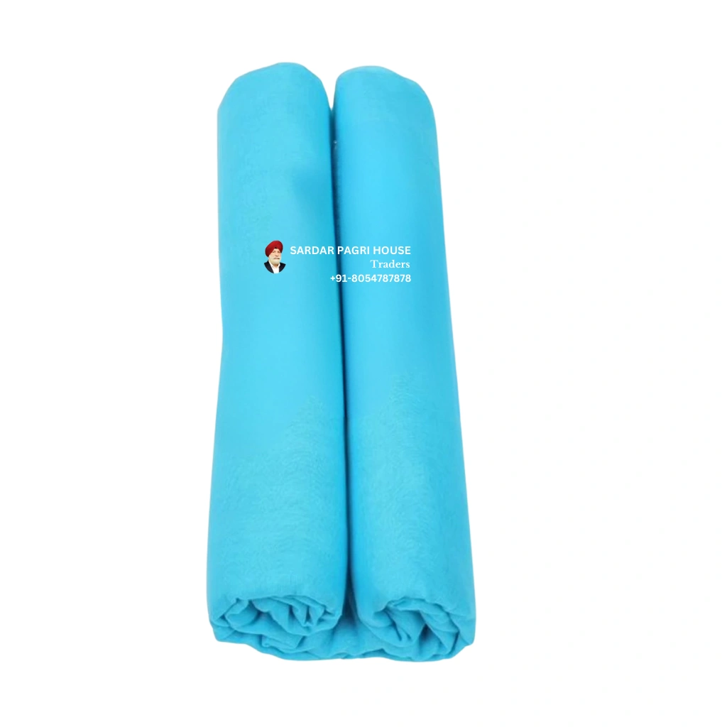 Cyan Blue Sikh Turban - Anhad Collection