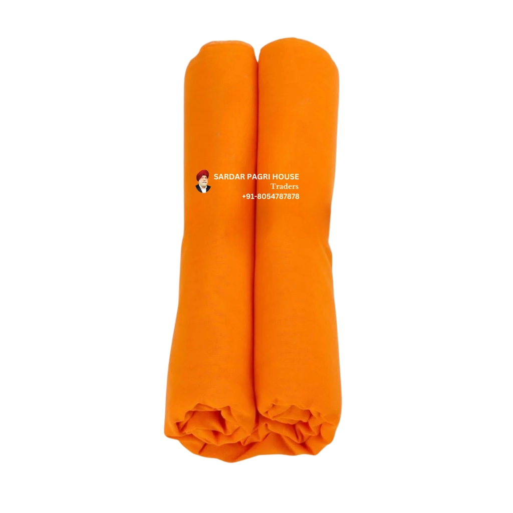 Dark Orange Sikh Turban - Anhad Collection