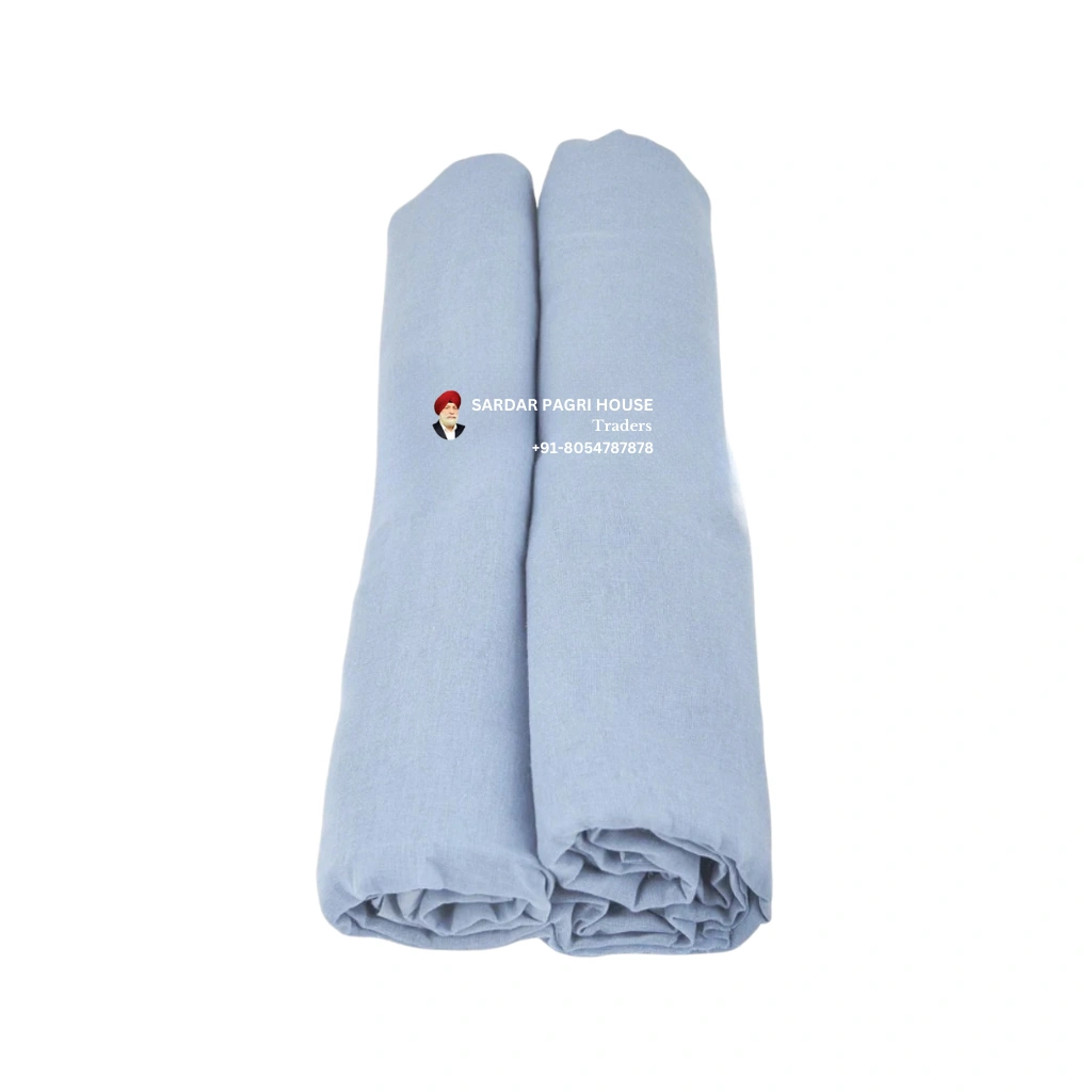 Ice Blue Sikh Turban - Anhad Collection
