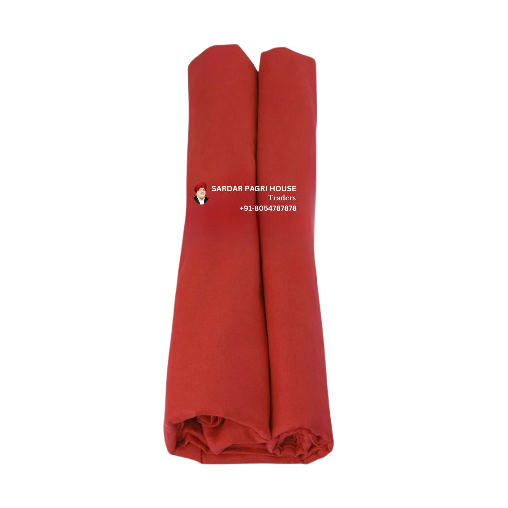 Indian Red Sikh Turban - Anhad Collection