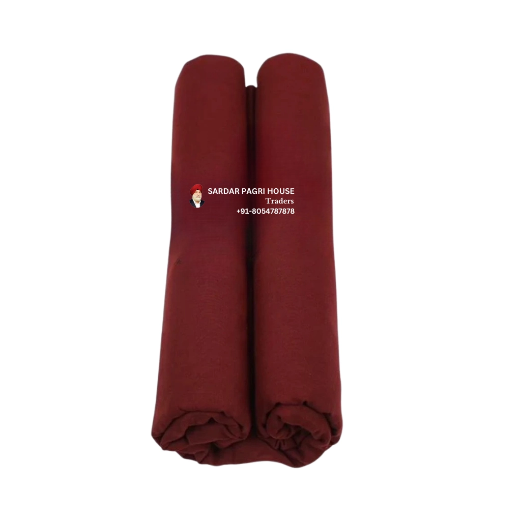 Maroon Red Sikh Turban - Anhad Collection