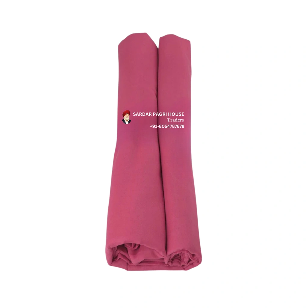 Raspberry Rose Pink Sikh Turban - Anhad Collection