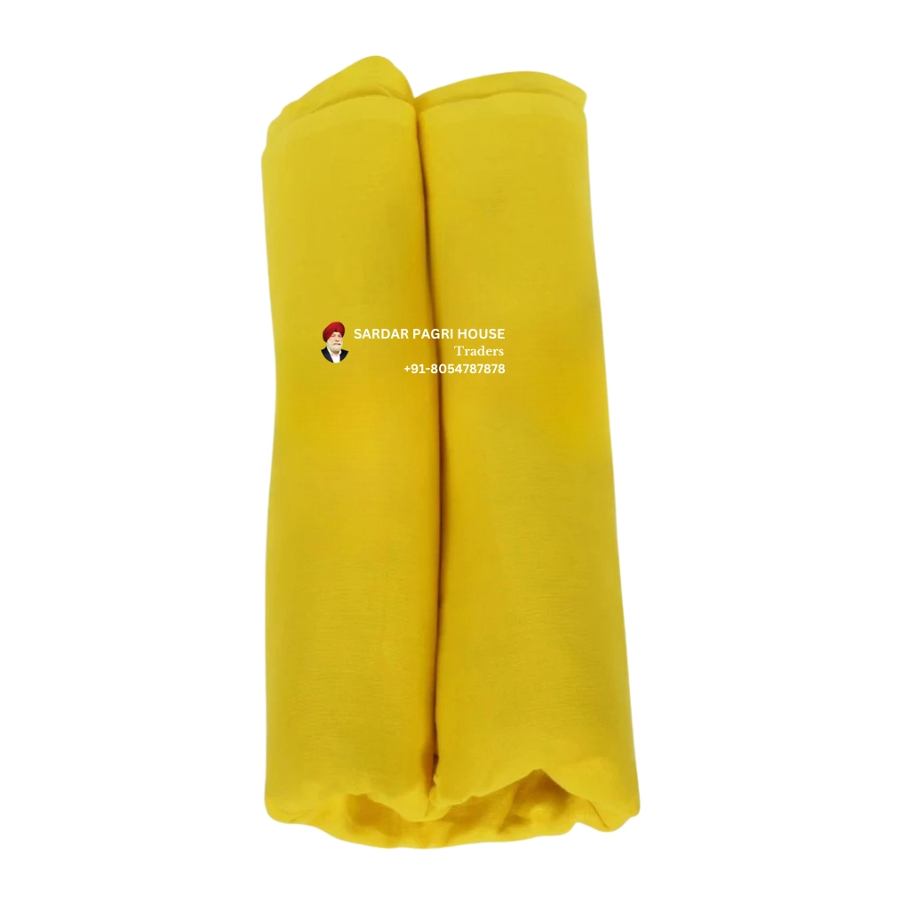 Sunshine Yellow Sikh Turban - Anhad Collection