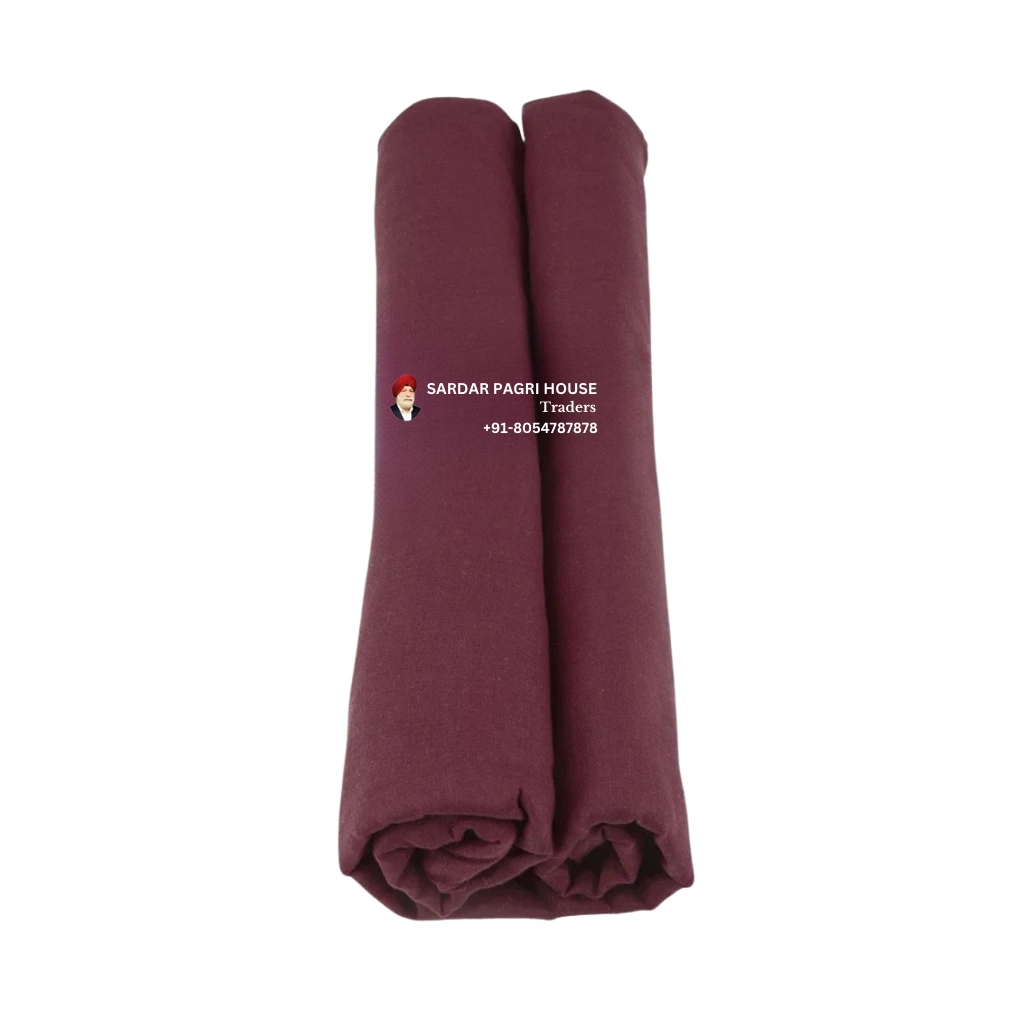 Vermilion Red Sikh Turban - Anhad Collection