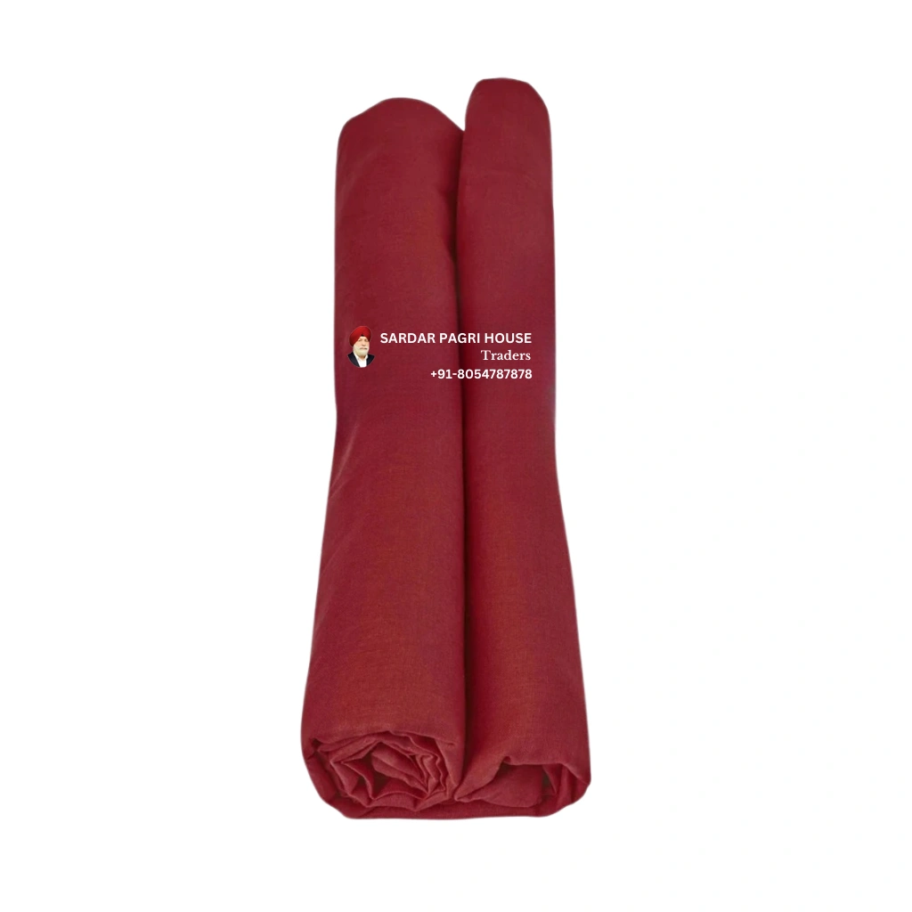 Wine Red Sikh Turban - Anhad Collection
