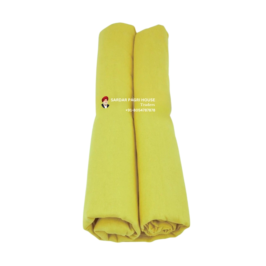 Xanthic Yellow Sikh Turban - Anhad Collection
