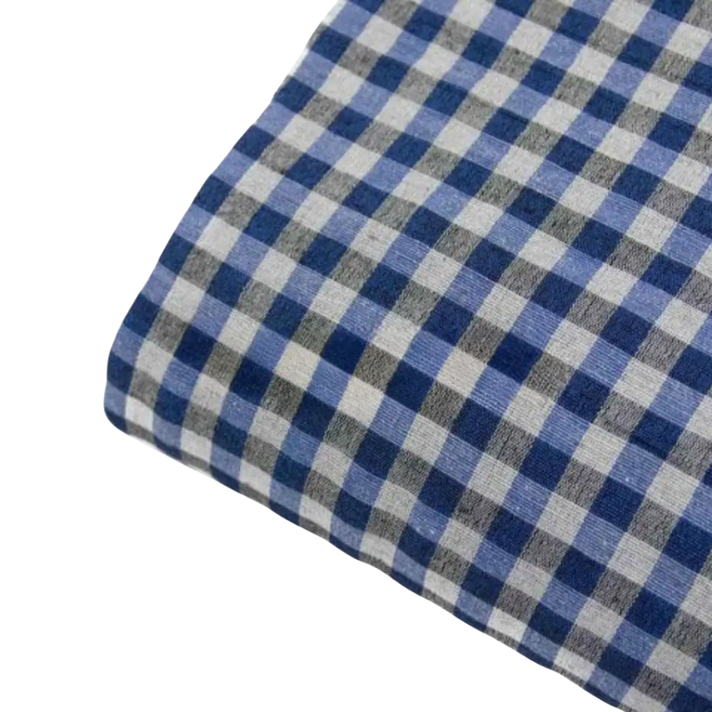 Denim Days Check Punjabi Parna - Cotton Dabbi Parna