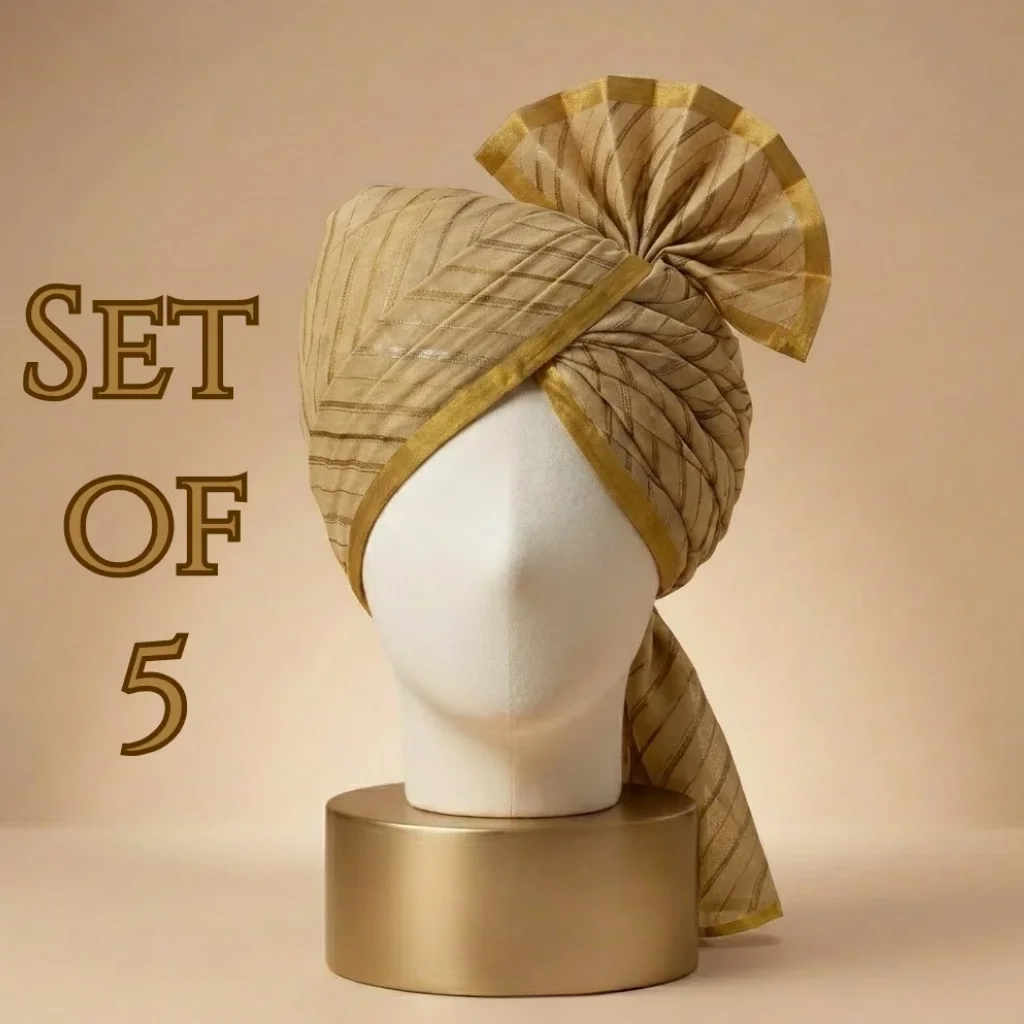 5-meter-golden-printed-tissue-hindu-wedding-turban