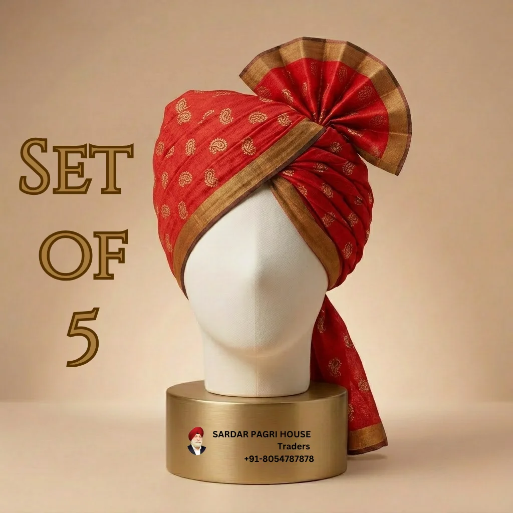 5-meter-orange-printed-tissue-hindu-wedding-turban