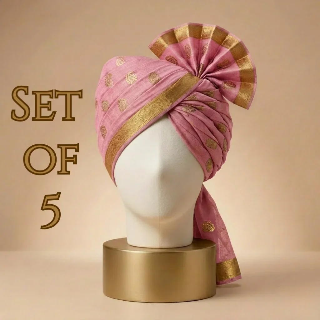 5-meter-pink-printed-tissue-hindu-wedding-turban
