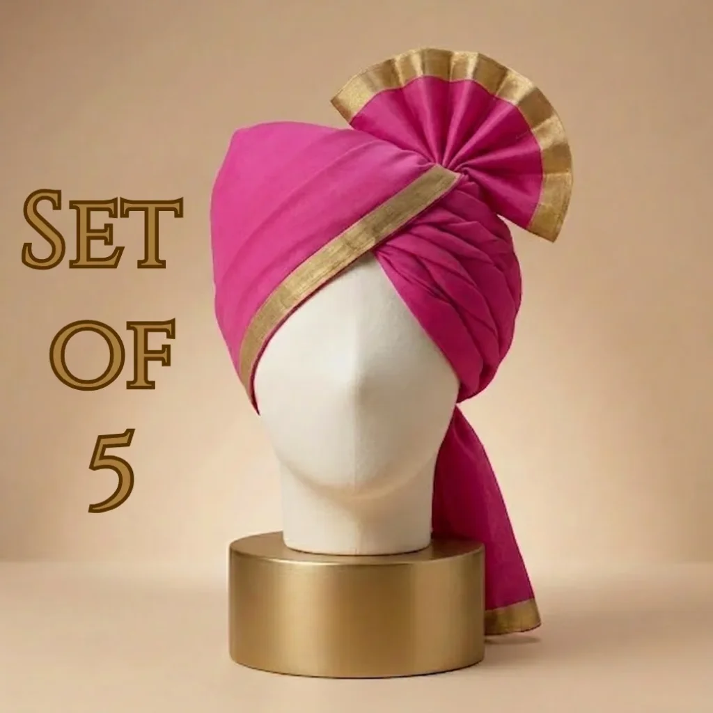 5-meter-pink-tissue-hindu-wedding-turban