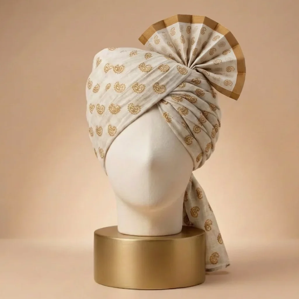 5-meter-white-printed-tissue-hindu-wedding-turban