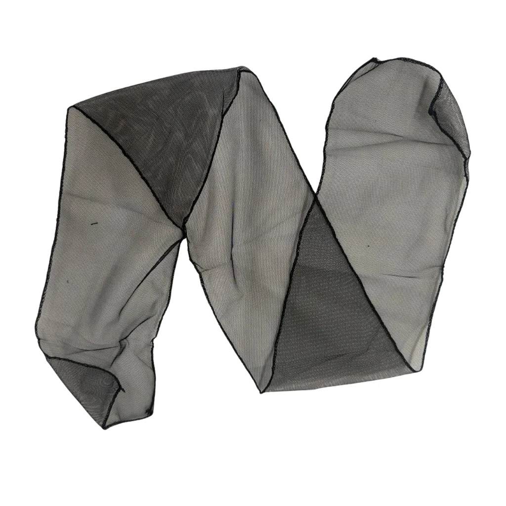 Black Jaali Net Thatha - Set of 6
